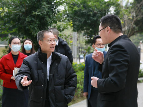 杨庆龙董事长赴成都会展创新基地开展调研